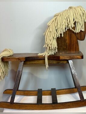 Vintage/Wooden Rocking Horse